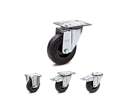 RE.E2-N-Castors with steel bracket